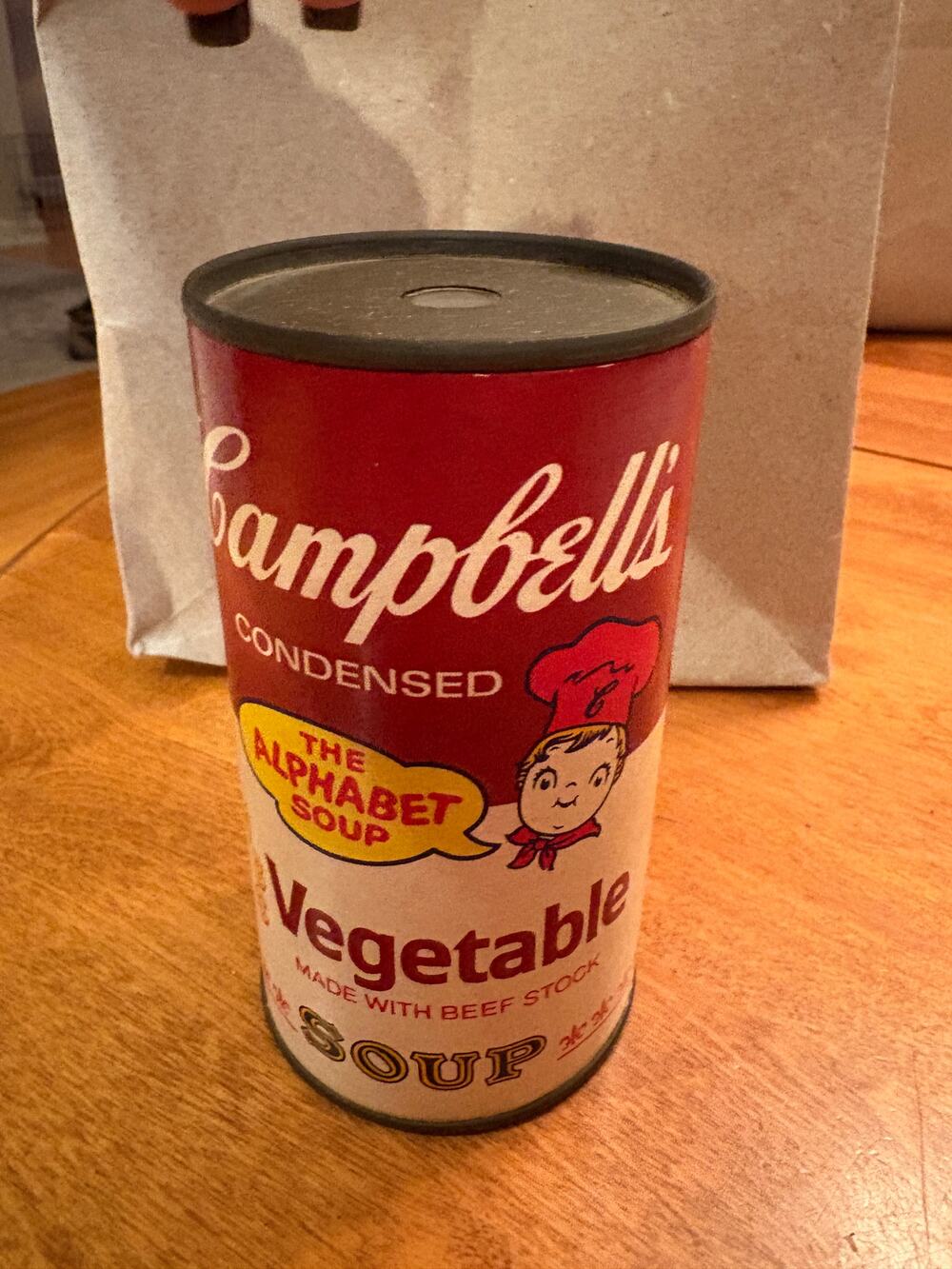 Campbell’s Soup Vintage Alphabet Vegetable Kaleidoscope Toy Collectible